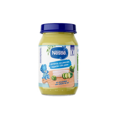 Nestle Boião Legumes c/Peixe 190g 8M+