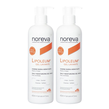 Noreva Lipoleum Gel Lav 400MlX2 Pr Esp