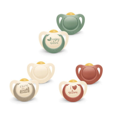 Nuk Nature Chup Latex T1 0-6M X2