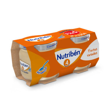 Nutriben Boiao 4 Frutas Variadas 120GX2