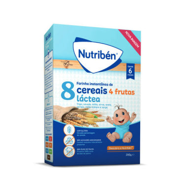 Nutriben Farinhas 8Cereai 4Frut La 250g