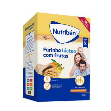 Nutriben Farinha Lactea C/Frutas 600G