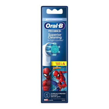 Oral B Kids Spiderman Recarga Esc El X4