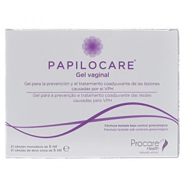 Papilocare Gel Vag Canula 5Ml X21