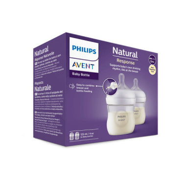Philips Avent Bib Nat Response 125ml X2