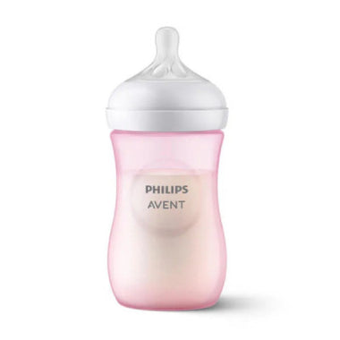 Philips Avent Bib Nat Resp 260ml Rosa