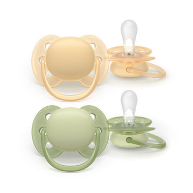 Philips Avent Chup Eco UltSoft 6-18M X2,