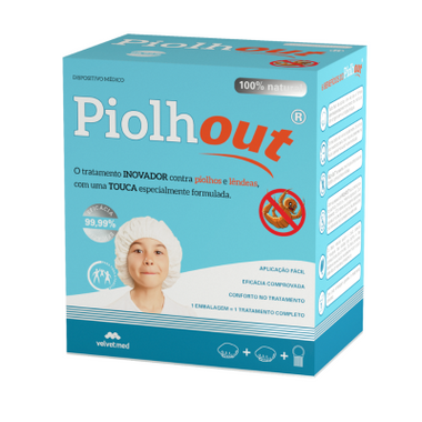 Piolhout Touca Anti-Piolhos X2+Pente