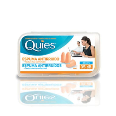 Quies Tampao Oto Espuma Natu X6