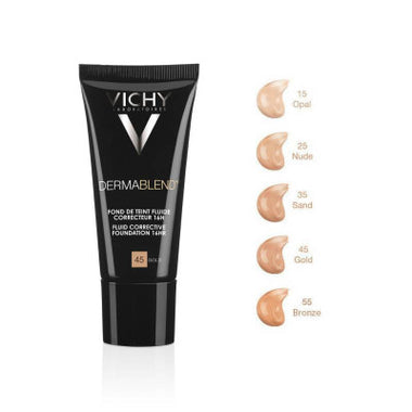 Vichy Dermablend 45 Fondteint Fl Fp35 30ml