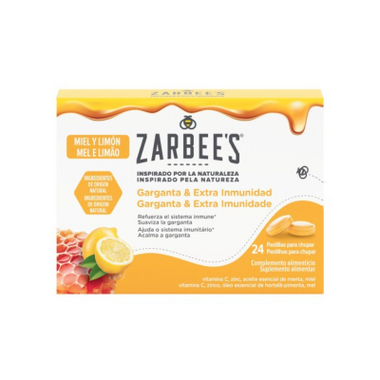 Zarbee's Garg&Extra Imun Mel/Lim PstX24, pst