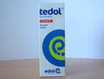 Tedol, 20 mg/g-120 mL x 1 champô frasco