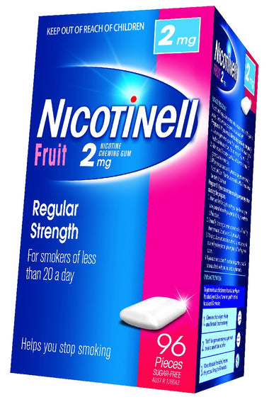 Nicotinell Fruit, 2 mg x 96 goma