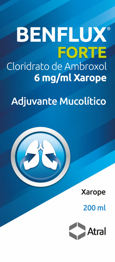 Benflux Forte, 6 mg/mL-200 mL x 1 xar medida