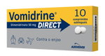 Vomidrine Direct, 50 mg x 10 comp sl
