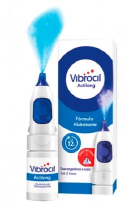 Vibrocil Actilong , 1 mg/ml Frasco nebulizador 10 ml Sol inal neb