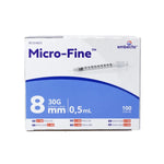 Embecta Micro-Fine Seringa Insulina 30G 0,5X100