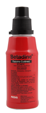 Betadine , 40 mg/ml Frasco 125 ml Sol cutan