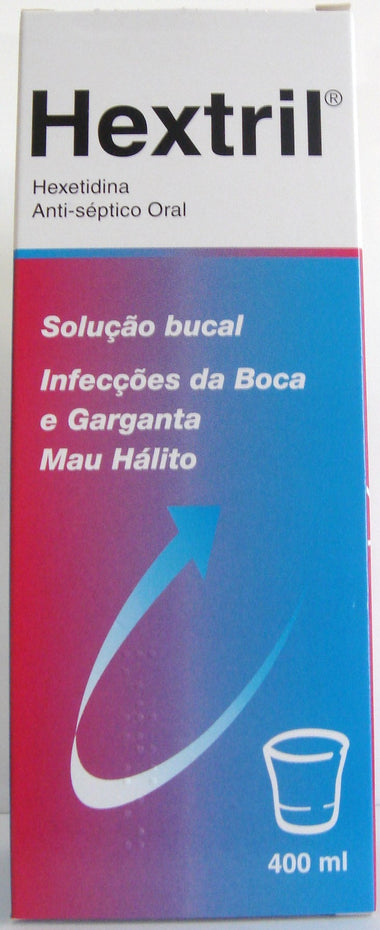 Hextril, 1 mg/mL-400 mL x 1 sol bucal frasco