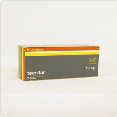 VE 150, 150 mg x 20 cáps