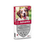 Advantix Cao Sol Uncao 2,5mlx4 10-25kg, 250/1250 mg sol unção punctif VET