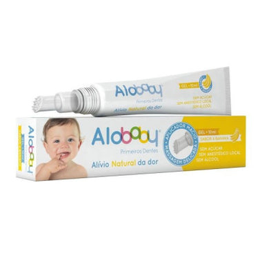 Alobaby Primeiros Dentes Gel Banana 10Ml