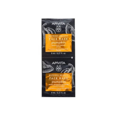 Apivita Expbeauty Masc Detox Abobora 8mlx2