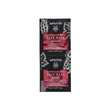 Apivita Expbeauty Masc Rug Refirm Uva 8mlx2