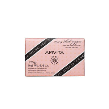 Apivita Corpo Sabonete Rosa PPreta 125G