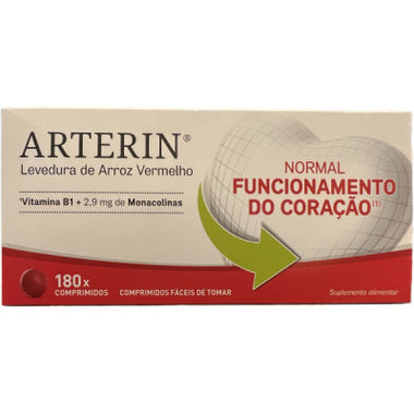 Arterin Levedura Arroz Vermelh CompX180