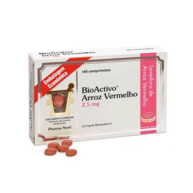 BioActivo Arroz Vermelho 2,5mg CompX180