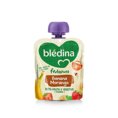Bledina Frutapura Saq Banan Morang 85G +8M