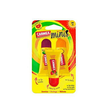 Carmex Tubo Hid Lab SPF15 Minis 5g X3