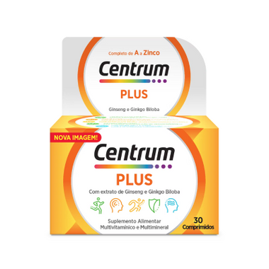 Centrum Plus Ginseng Ginkgo Compx30