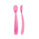 Chicco Colher Sil 6m+ Rosa X2