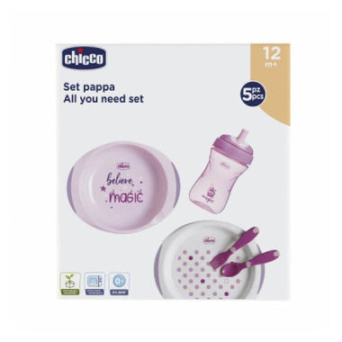 Chicco Conj Papa Girl 12M+