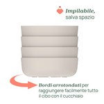 Chicco Tigela C/Tamp Rosa6M+,