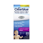 Clearblue Digital Teste Ovulação X20,