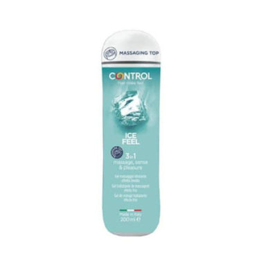 Control Ice Feel Gel Massagem 3/1 200Ml