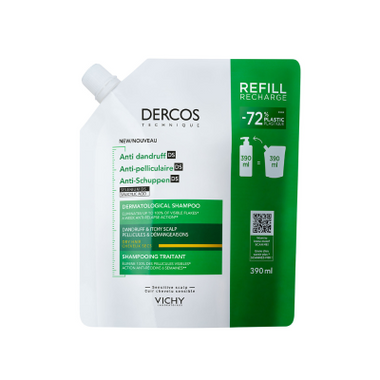 Dercos Anticas Ch Casp Sec Refill 390Ml,