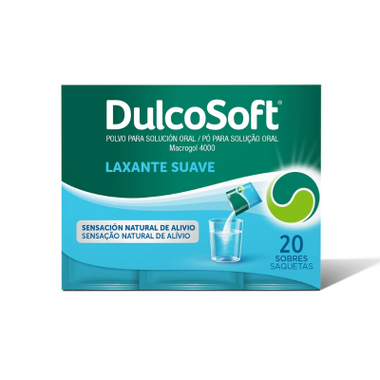 Dulcosoft Po Sol Oral Saq 10 G X 20 pó sol oral saq