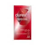 Durex Sensitivo Preserv Contact Total X12