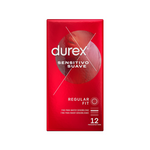 Durex Sensitivo Suave Preservativo X12