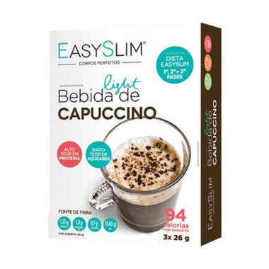 Easyslim Saq  Bebida Cappucin 26g X 3