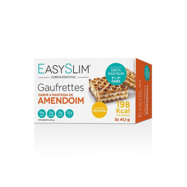 Easyslim Gaufrett Manteiga Amend 41,1g X 3