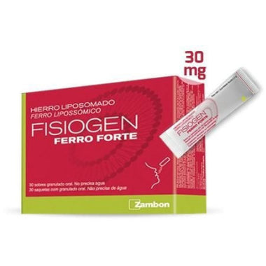 Fisiogen Ferro Forte Saq Grn X 30