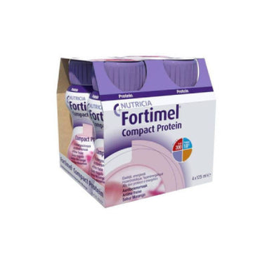 Fortimel Compact Protein Morango 125ml X4