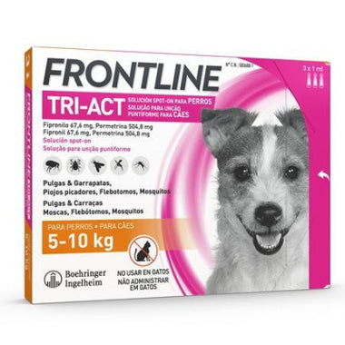 Frontline Tri-Act S Sol Cao 5-10kg 1mlx3