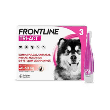 Frontline Tri-Act Xl Sol Cao 40-60kg 6mlx3