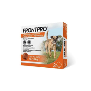 Frontpro 28mg Cães >4-10Kg Comp Mast X3